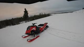 First Ride On The 2023 LYNX SHREDDER 3700RE TURBO [upl. by Anastasia937]