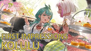 First Impressions on KoluluEarth ver【Granblue Fantasy】 [upl. by Lanna402]