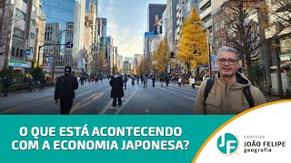 O QUE ESTÁ ACONTENCENDO COM A ECONOMIA JAPONESA [upl. by Hedvige]