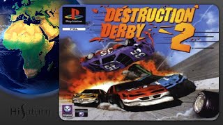 Destruction derby 2 PS1 [upl. by Hanson897]