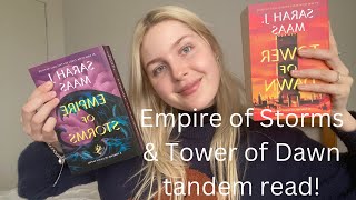 Empire of Storms amp Tower of Dawn Tandem Read [upl. by Kellyn]