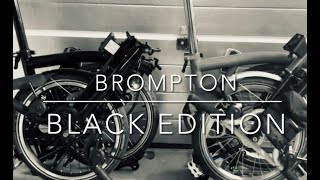 What are the differences between a standard and a black edition Brompton folding bike [upl. by Cobbie]