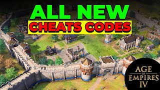 Age of Empires 4  Cheat Codes List  AOE4 Major 2022 UPDATE  CHEATS gameplay [upl. by Fayola]