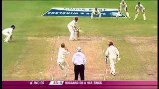 Hoggard Hat Trick against West Indies [upl. by Hardigg]