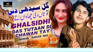 Gall Sidhi Dass Tutan Di Chawan Tay  Ahmad Hassan Naz  Gift 2024 New Song Dkw Production [upl. by Durwood]