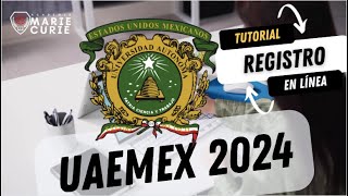 ¿Cómo me registro en la UAEMEX Tutorial paso a paso [upl. by Gorrian980]