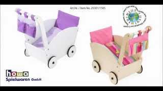 howa ® Montageanleitung Puppenwagen ArtNr253011505 assembly instructions Doll´s pram [upl. by Aihsined5]