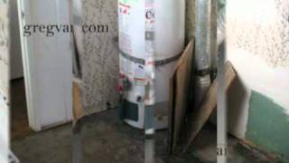 Pressure Relief Water Heater Drainage Indoor Drainage Problem [upl. by Querida]