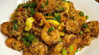 Shrimp Fried Rice Quick Easy amp Delicious [upl. by Schwerin]