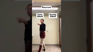 Learn the difference between an anxiety attack amp panic attack [upl. by Ardnac]