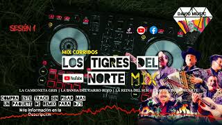 Mix Corridos Vol 2  Los tigres del norte  Sesión 1° Dj David Music éxitos 🔥 [upl. by Ayala]