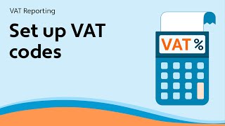 Set up VAT codes  Avalara ValueAdded Tax VAT Reporting [upl. by Michiko382]