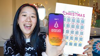 I made a Printable Christmas Advent Calendar GREAT for families [upl. by Chandless]