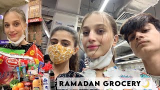 RAMZAN GROCERY SHOPPING🛒 ZOLISH VLOGS [upl. by Ij]