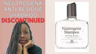 Neutrogena Anti Residue Shampoo  DISCONTINUED [upl. by Dailey]