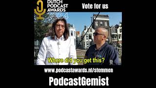 2812e  Dutch Podcast Award 2024  Vote for us quotPodcastGemistquot [upl. by Drescher]