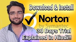 Install Norton Antivirus For Free 30 Days Trial Version In Hindi [upl. by Iot]