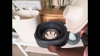 How to use Tommee Tippee Twist amp Click Advanced Nappy Bin  Simple and Easy [upl. by Celik]