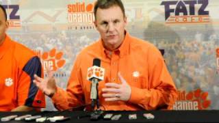 Clemson introduces new offensive coordinator Chad Morris [upl. by Divadnahtanoj]