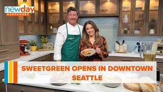 Sweetgreen opens in downtown Seattle  New Day NW [upl. by Joy131]