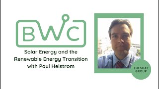 Tuesday Group  Solar Energy with Paul Helstrom of MN Power [upl. by Cade884]