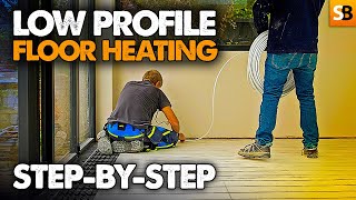 How to Install Low Profile Underfloor Heating  ProWarm LoFlo [upl. by Nahtanaoj856]