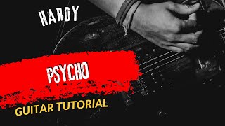 Guitar Tutorial HARDY PSYCHO [upl. by Aibara]