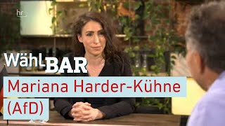 Mariana HarderKühnel AfD  ThekenTalk zur Bundestagswahl  WählBAR 46 [upl. by Ambler]