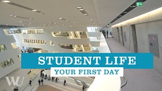 Your First Day  Student Life at WU Vienna [upl. by Frederiksen127]