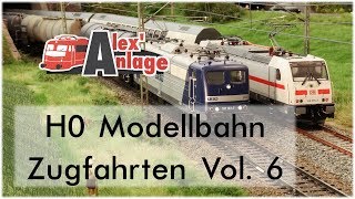 H0 Modellbahn Zugfahrten Vol 6 Epochenmix [upl. by Mitchael476]