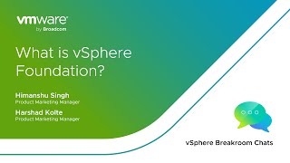 VMware vSphere Breakroom Chats  Episode 35 [upl. by Ahsataj987]