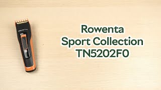 Розпаковка Rowenta Sport Collection TN5202F0 [upl. by Ocirnor907]