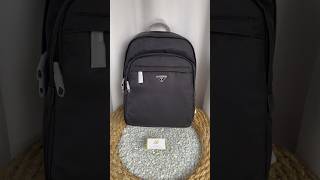 Prada Zaino in ReNylon e Saffiano Men Backpack 2VZ048 [upl. by Adlemi]