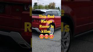 The Red Range Rover Is killer 🤩🤩 cars rangerover red usa shirts shorts shortsvideo reels 1k [upl. by Areid]