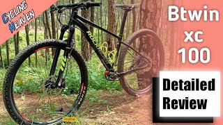 Btwin Rockrider xc 100  Detailed Review [upl. by Hsak243]