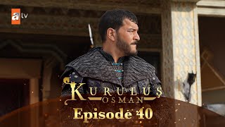 Kurulus Osman Urdu I Season 5  Episode 39 [upl. by Suoivatnom]