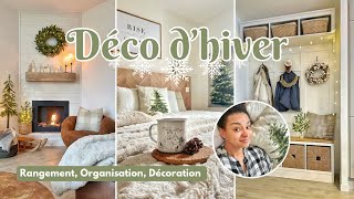 DECO DHIVER  Décorer à petit budget après Noël cest possible  Je te donne toutes mes astuces [upl. by Stich974]