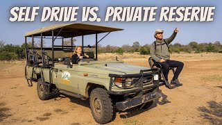 THIS IS WHY YOU SHOULD VISIT SOUTH AFRICA  SelfDrive vs Private Reserve in Kruger National Park [upl. by Gabbi707]