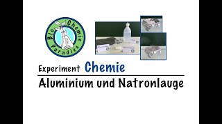 Experiment Chemie – Aluminium und Natronlauge [upl. by Roselane]