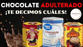 ¡Chocolate ADULTERADO Te Decimos qué Marcas  Estudio de calidad Profeco [upl. by Tolkan301]