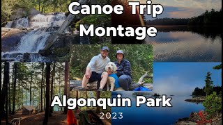 Canoe Trip Montage  Algonquin Park  Four Amazing Canoe Trips in 2023 [upl. by Boothman]