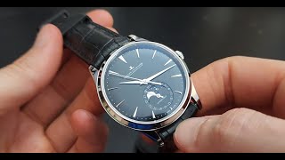 Jaeger LeCoultre Master Ultra Thin Moon  The Luxury Watch You Wont Find at Rolex or Grand Seiko [upl. by Milzie580]