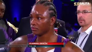 CLARESSA SHIELDS VS SZILVIA SZABADOS FULL FIGHT [upl. by Iz]