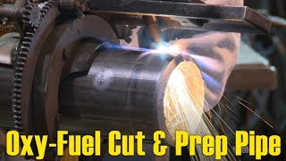 🔥 Tips for OxyFuel Cutting amp Prepping Pipe [upl. by Sachi211]