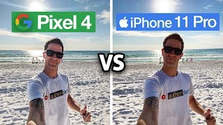 Pixel 4 XL vs iPhone 11 Pro CAMERA Test Comparison [upl. by Melborn]