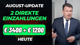 Heil erhöht Rente Banken überweisen Senioren heute €3400  €1200 Gesetzliche Rentenversicherung [upl. by Kathlin]