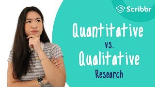 Quantitative vs Qualitative Research The Differences Explained  Scribbr 🎓 [upl. by Garnet]