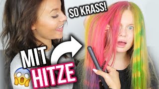 OMG Haarfarbe die je nach TEMPERATUR die FARBE ändert 😱 es klappt WIRKLICH  Dagi Bee [upl. by Haiasi]