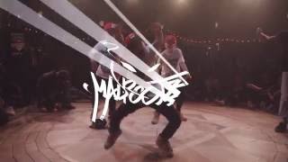 IIB 2K16 100 KRUMP 12 FINAL GUYZ KID NY VS UGLY FATE [upl. by Androw]