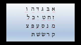 Basics of Biblical Hebrew Chapter 03 [upl. by Yleme]